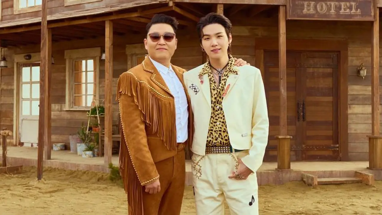 PSY dan Suga BTS