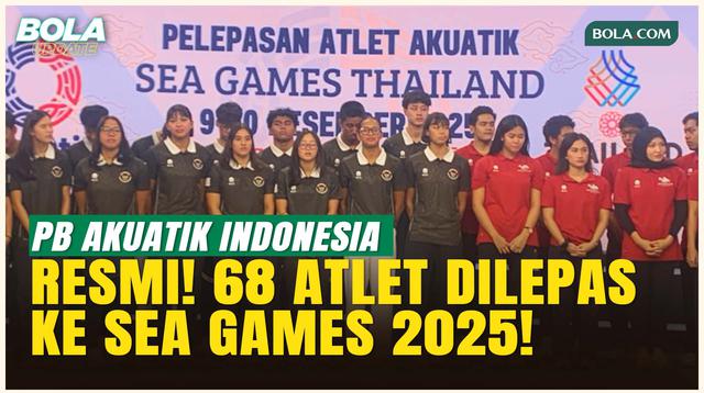 Akuatik Indonesia Resmi Lepas 68 Atlet ke SEA Games 2025, Tim Terbesar Sepanjang Sejarah!