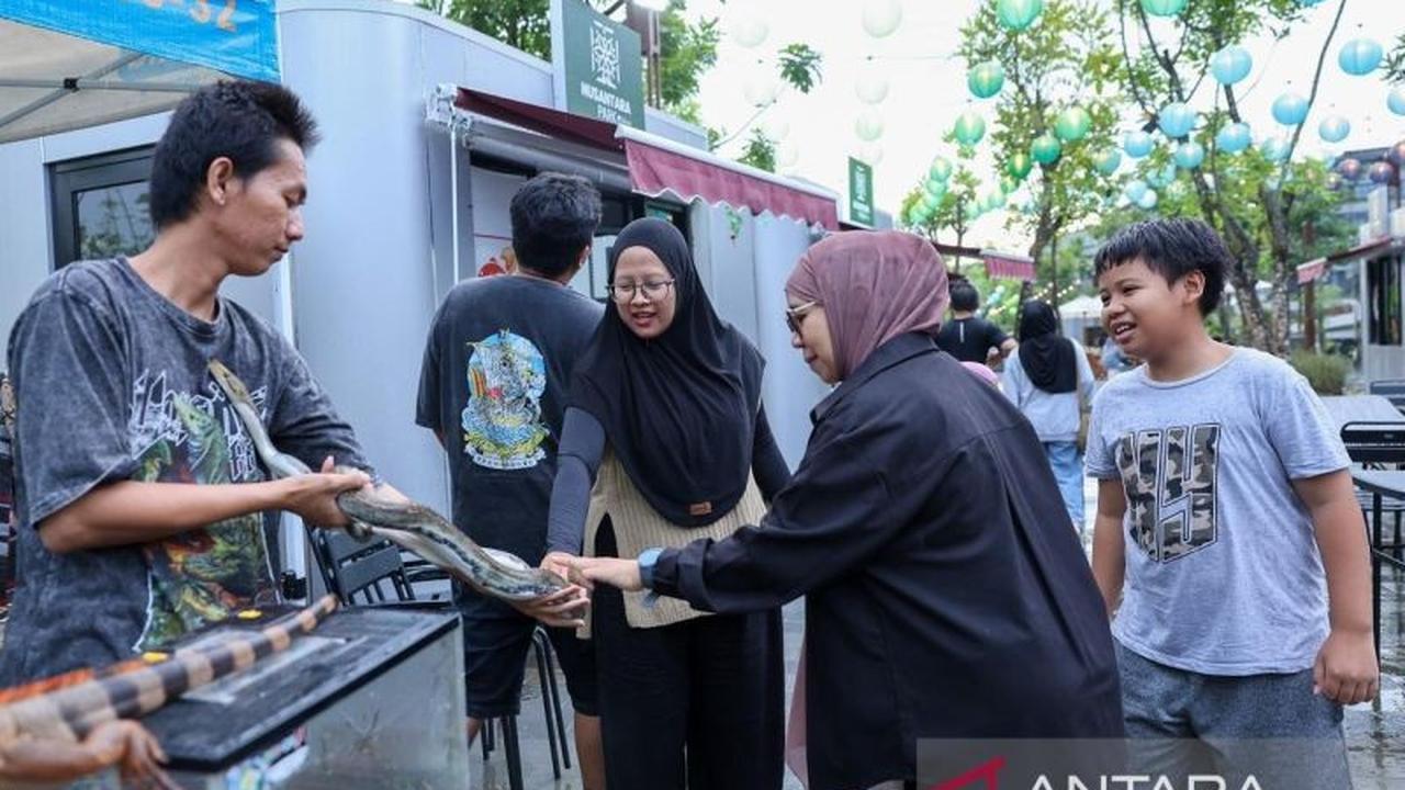 OIKN Gandeng Komunitas Hadirkan Pameran Reptil IKN, Edukasi Satwa Eksotis di Nusantara Park