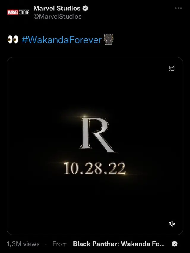 Tangkapan layar (twitter.com/marvelstudios)