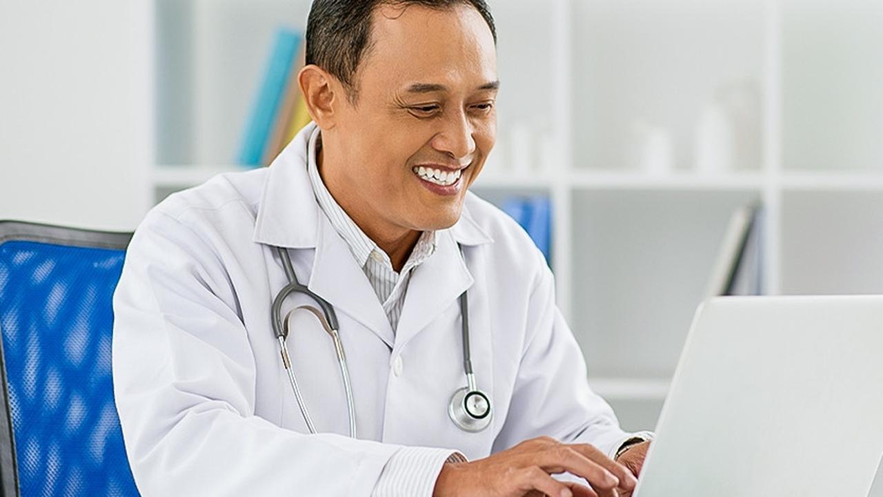 Ilustrasi penanganan dokter.