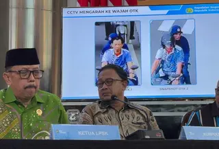 Polri Ungkap Wajah Terduga Pelaku Penyiram Air Keras ke Andrie Yunus KontraS (Tangkapan Layar YouTube Liputan6.)