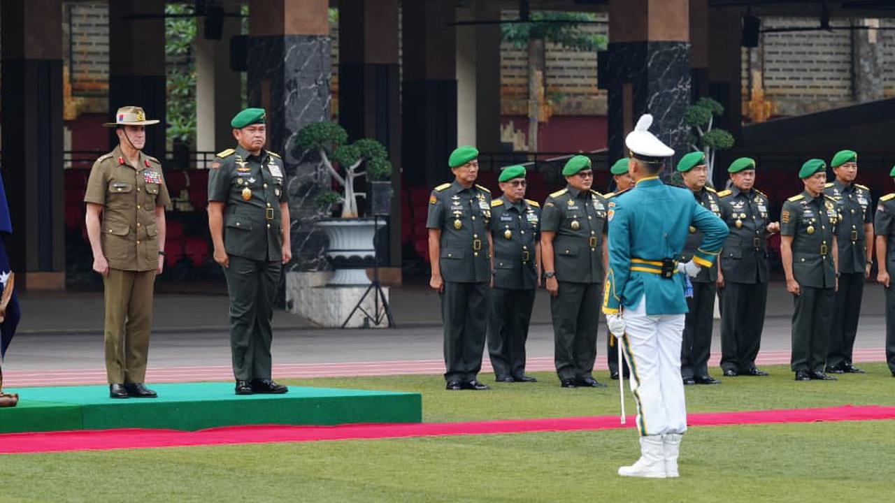 Kasad dan Kasad Australia Teguhkan Persahabatan, Perkuat Kerja Sama Militer Kedua Negara