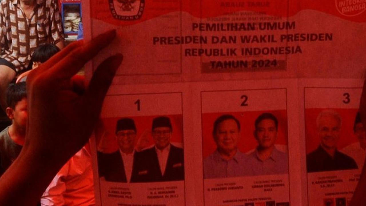Kejutan Quick Count CSIS 69 Persen Suara Masuk di Jatim: Anies 16,66 Persen, Prabowo 65,92 Persen, Ganjar 17,42 Persen