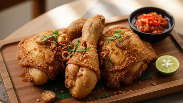 Cara Membuat Ayam Goreng Bumbu Bawang Gurih, Renyah di Luar & Juicy di Dalam