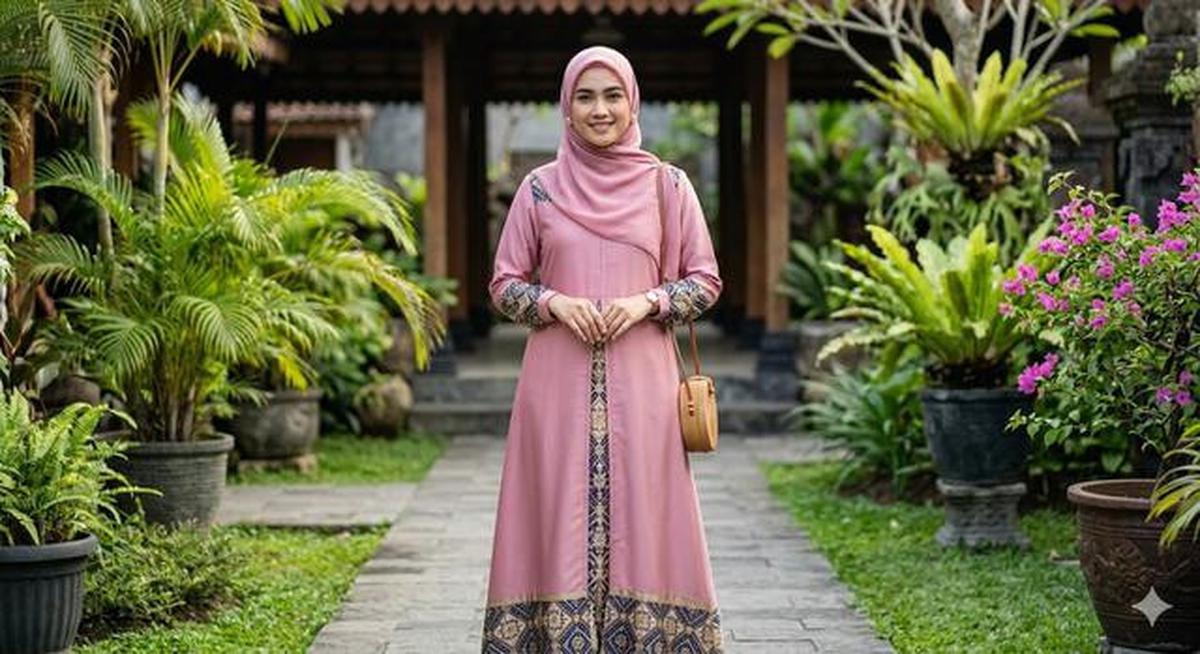 7 Model Gamis Katun Jepang Kombinasi Terbaru, Desain Stylish dan Nyaman