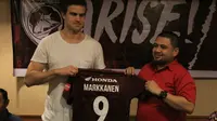 PSM Makassar resmi merekrut Eero Markkanen, pemain Timnas Finlandia yang pernah memperkuat Real Madrid B. (PSM Makassar)