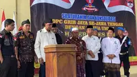 Ratusan simpatisan di Jawa Tengah, sambut antusias kedatangan Ketua Umum Gerakan Rakyat Indonesia Baru (GRIB) Jaya H. Hercules dalam acara Silaturahmi dan Konsolidasi yang digelar di Banyu Biru Kabupaten Pekalongan (Istimewa)