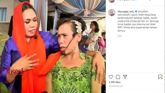 Omas Wati (Foto: Instagram/@ellysugigi_real_)
