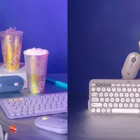 Ban Ban Tea dan Logitech menghadirkan minuman yang terinspirasi dari mouse dan keyboard (Logitech x Ban Ban Tea)