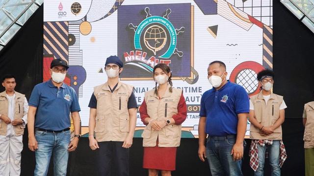 Potret Cesen yang aktif di Komunitas Melaut.