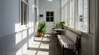 9 Model Teras Rumah Tertutup tapi Tidak Pengap, Modern dan Fungsional