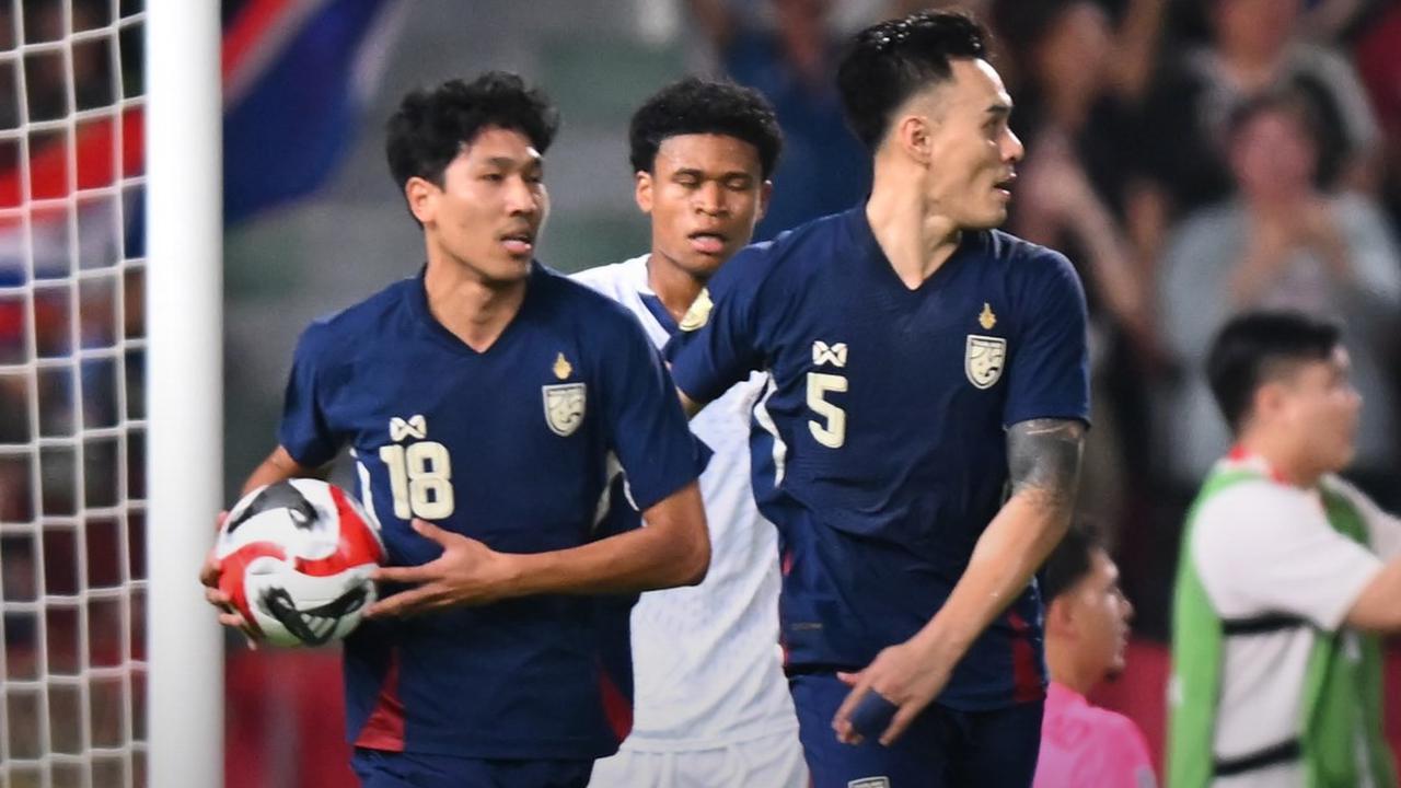 Timnas Thailand Vs Timnas Filipina di babak semifinal Piala AFF 2024.