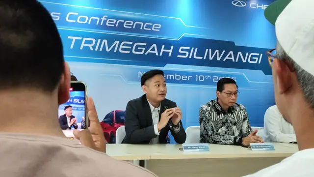 Press Conference Chery Trimegah Bekasi