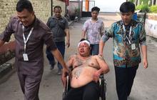 Ditinggal Tiga Rekannya, Pelaku Curanmor Babak Belur Dibogem Warga