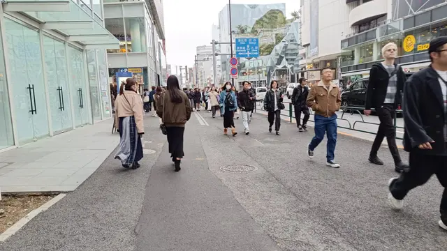 Kawasan Omotesando telah menjadi salah satu asal mode kelas atas di Jepang dan ada banyak desainer label mendirikan toko di sepanjang jalan raya yang melintasi kawasan tersebut. (Nila Chrisna).