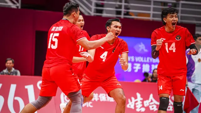 Timnas voli putra Indonesia - Asian Games 2023 - Bola Voli - Voli