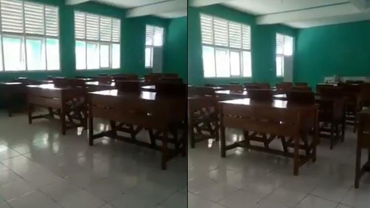 Viral, Video Kursi Gerak Sendiri di Kelas Ini Bikin Merinding