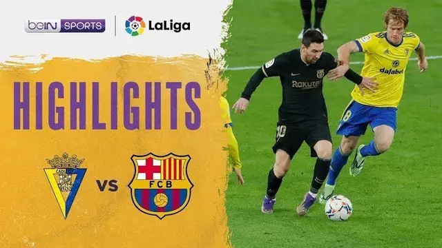 VIDEO: 3 Gol Konyol yang Tercipta Saat Barcelona Kalah dari Cadiz di Liga Spanyol