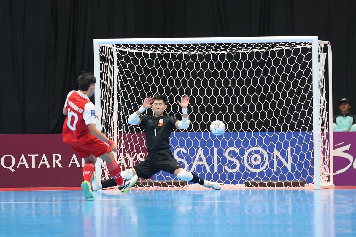 FOTO: Kalahkan Kirgistan, Timnas Futsal Indonesia Pastikan Tiket Perempat Final Piala Asia 2026