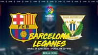 La Liga - Barcelona Vs Leganes (Bola.com/Adreanus Titus)