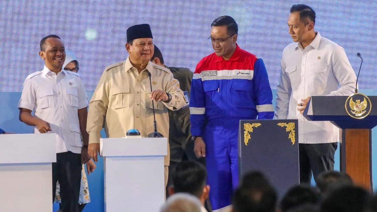 FOTO: Kilang Terbesar di Indonesia Resmi Beroperasi di Balikpapan