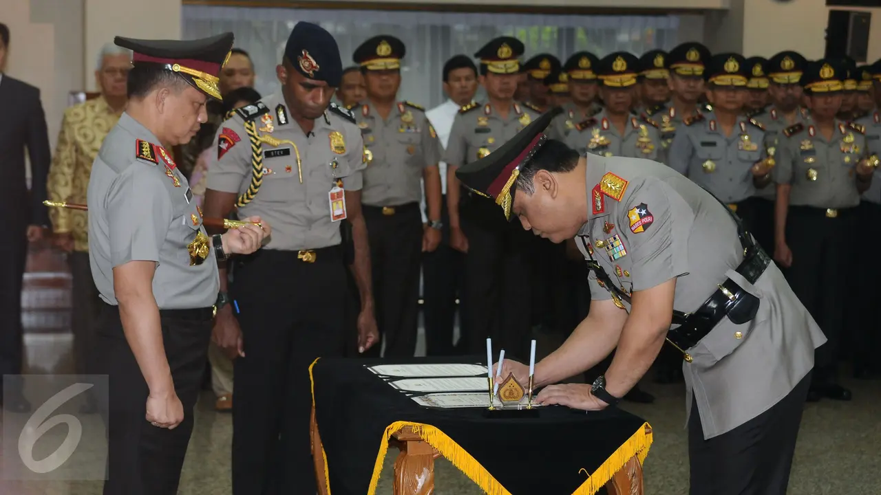 20160910 Gantikan Budi Gunawan, Komjen Pol Syafruddin Resmi Dampingi Kapolri Jenderal Pol Tito Karnavian