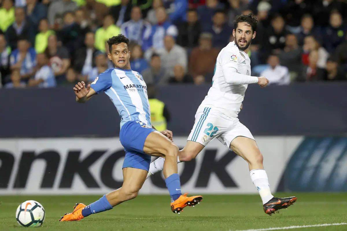 Malaga, Real Madrid, La LIga Santander