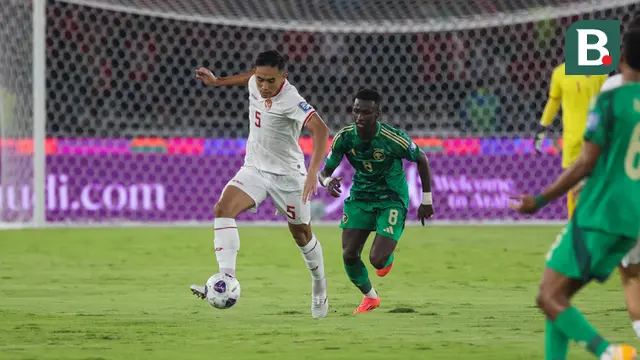 Timnas Indonesia Vs Arab Saudi di Kualifikasi Piala Dunia 2026