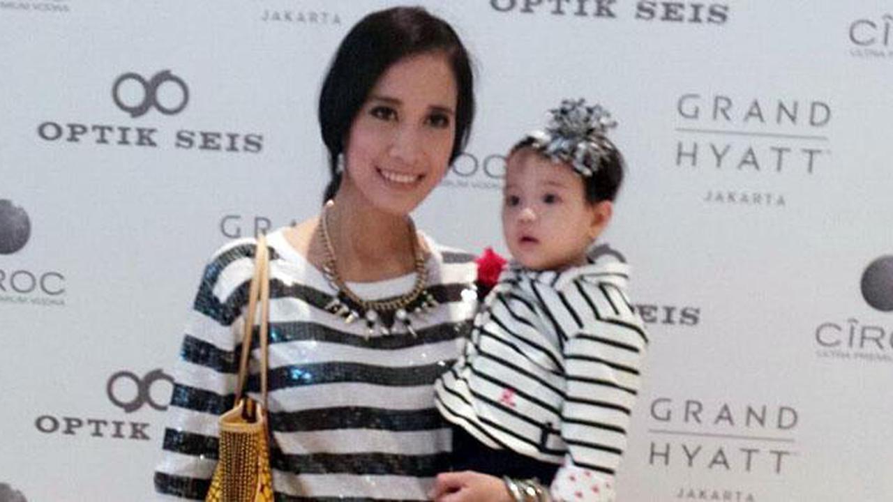 Usia Dua Tahun, Putri Fanny Fabriana Suka Memanjat