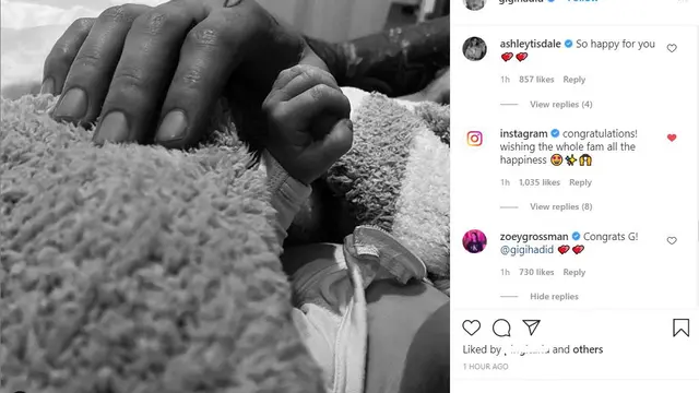 Unggahan Gigi Hadid (Instagram/ gigihadid)