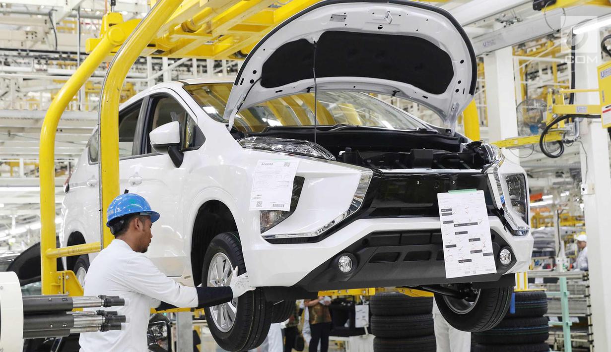 PHOTO Intip Produksi Mobil Mitsubishi Xpander Di Cikarang