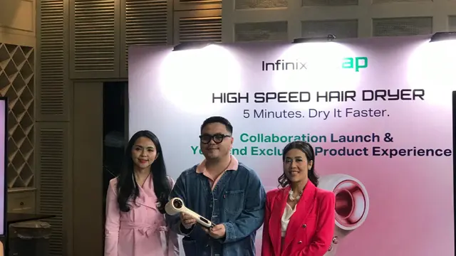 Infinix High Speed Hair Dryer Launch