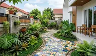 9 Ide Jalan Setapak Taman dari Pecahan Keramik Sisa Renovasi, Unik Tanpa Banyak Biaya