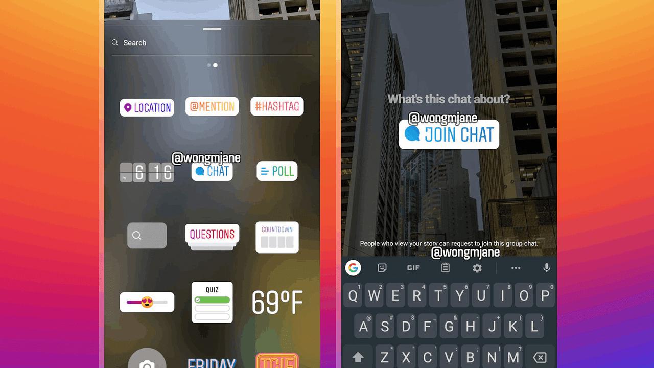 Instagram Rilis Chat Sticker, Mungkinkan Pengguna Ngobrol Bareng
