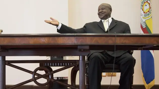 Pemimpin Uganda, Yoweri Museveni (IMF via Newsweek)