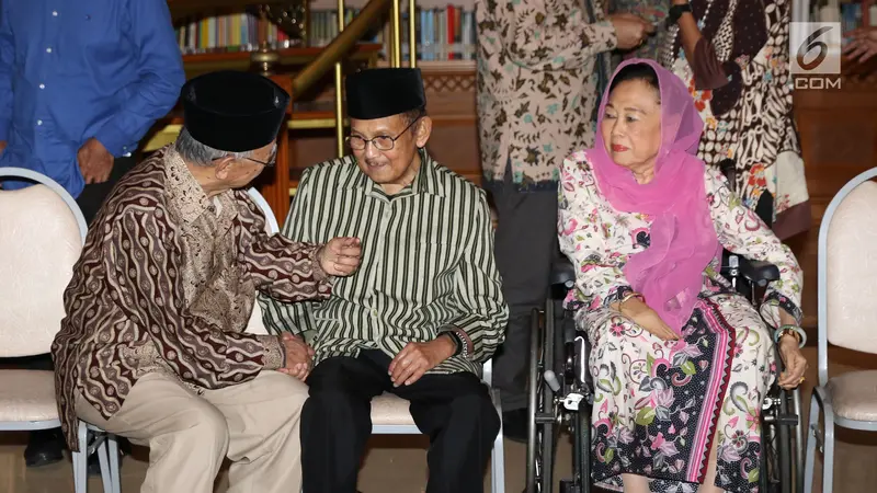 BJ Habibie Terima Kunjungan Tokoh Gerakan Suluh Kebangsaan