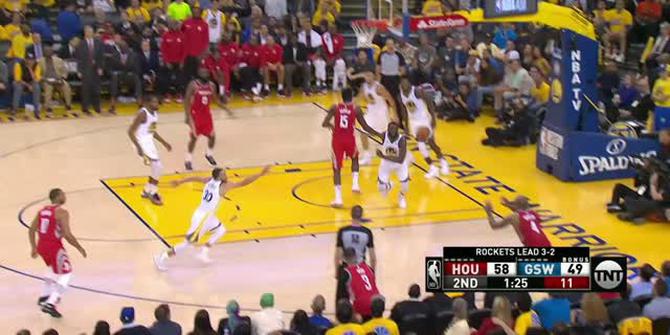 VIDEO : Cuplikan Pertandingan Final Wilayah Barat Game 6 NBA, Warriors 115 vs Rockets 86