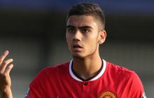 Cetak gol perdana, wonderkid Manchester United ini bahagia