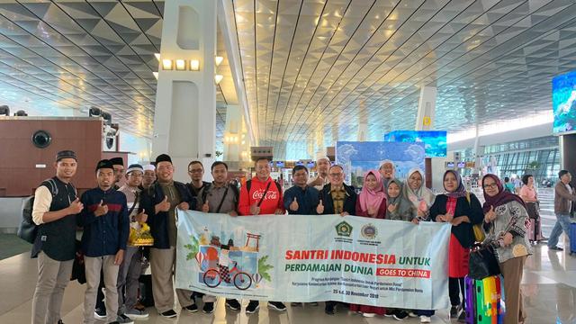 Program Santri untuk Perdamaian Dunia kunjungi Tiongkok. (Ist)