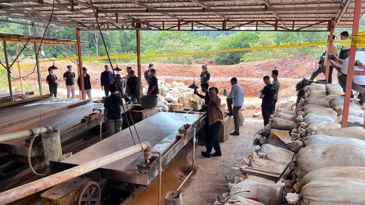 Bareskrim Polri Bongkar Jaringan Penambangan Timah Ilegal Belitung, Rugikan Negara