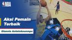 Berita video aksi-aksi terbaik dari MVP (Most Valuable Player) untuk NBA All-Star 2021 yaitu Giannis Antetokounmpo, yang bermain untuk Team LeBron, Senin (8/3/2021) pagi hari WIB.
