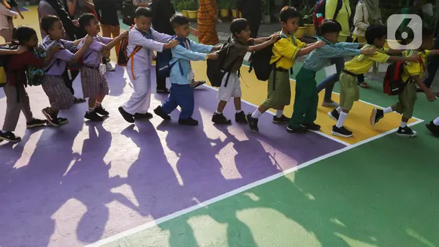 Masa Pengenalan Lingkungan Sekolah di SDN Kenari 07 dan 08 Pagi