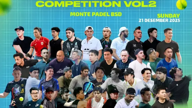 Celebrity Padel Competition 2025. (Foto: Dok. Istimewa)