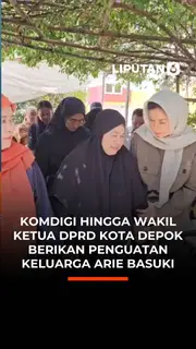 Komdigi Hingga Wakil Ketua DPRD Kota Depok Berikan Penguatan Keluarga Arie Basuki