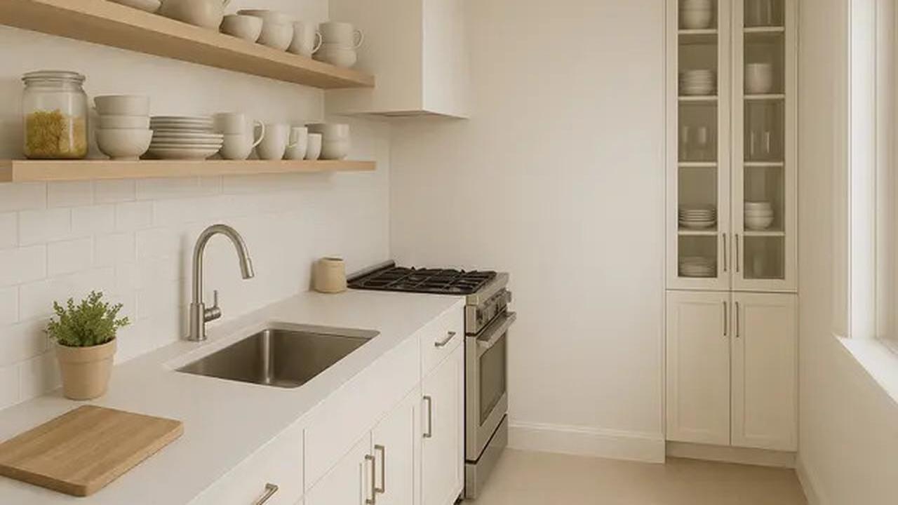 10 Model Dapur Sempit dengan Kabinet Minimalis 2025, Bikin Rumah Mungil Lega