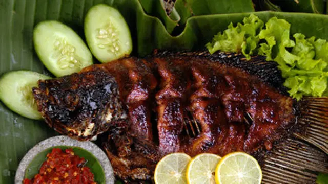 Ilustrasi ikan bakar. www.kulinersehat.com