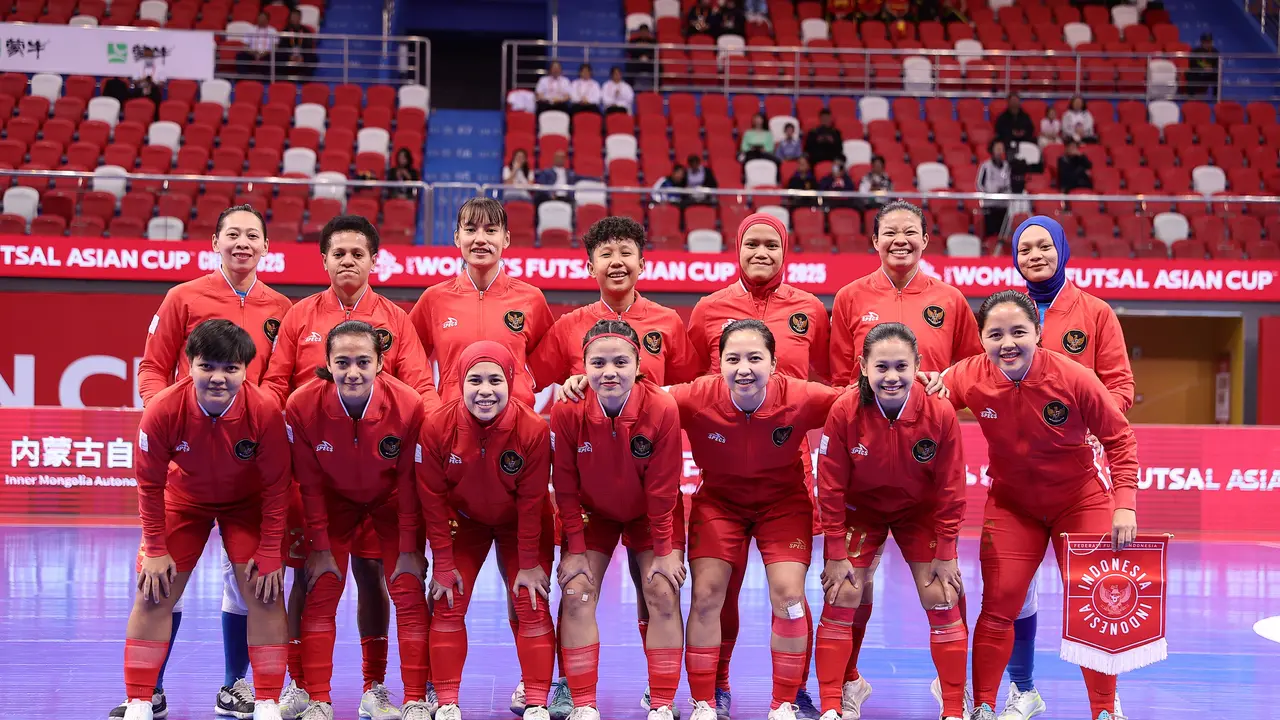 Timnas Futsal Indonesia Putri di Piala Asia Fustal Wanita 2025