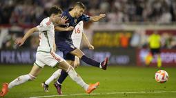 Duel Kroasia vs Wales berakhir tanpa pemenang dengan skor 1-1. (AP Photo/Darko Bandic)