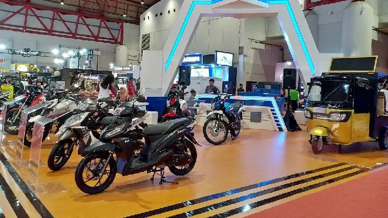 TVS di Jakarta Fair 2018 (Foto: Istimewa)